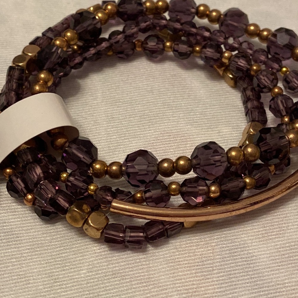 Y2K Bead Landing crystal bracelet - Picture 4 of 12